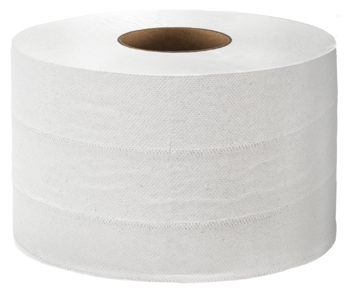 TP210 Туалетная бумага в больших рулонах с центральной вытяжкой Veiro Professional Comfort, 6 рул. х 125 м, двухслойная, белая, 34 г/м²