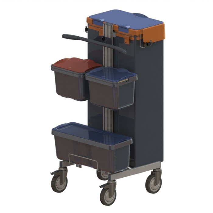 17SKU Уборочная тележка TASKI Lean Trolley