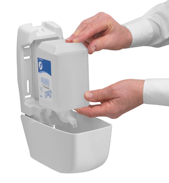 6342 Жидкое мыло пенное Scott Control в кассетах, 6 кассет х 1 л, для частого использования