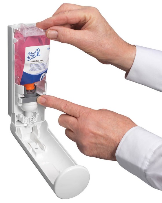 6346 Жидкое мыло пенное Scott Essential в кассетах, 12 кассет х 0.2 л