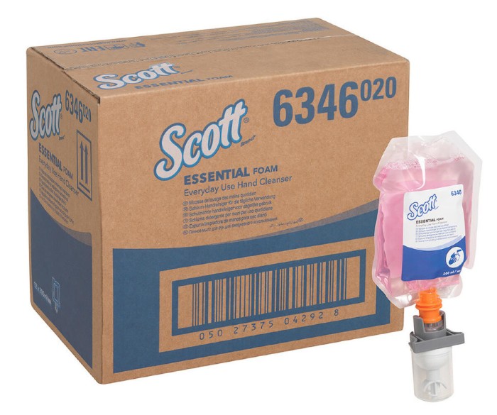 6346 Жидкое мыло пенное Scott Essential в кассетах, 12 кассет х 0.2 л