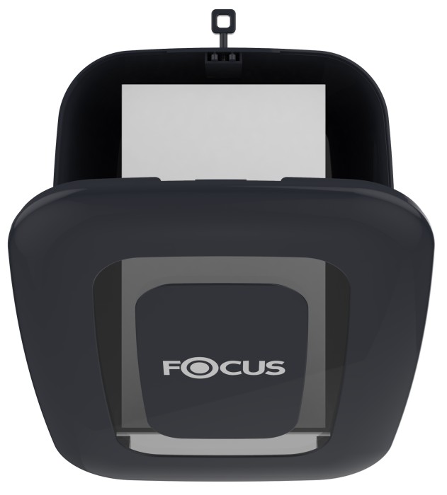 8076287 Диспенсер Focus  для листовой туалетной бумаги, угольный 