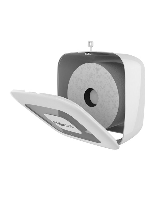 8077065 Диспенсер Focus Mini Jumbo  для туалетной бумаги в средних рулонах, белый 