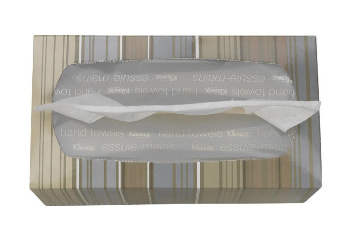 1126 Бумажные полотенца Kleenex Ultra Soft Pop-Up, 18 пач. х 70 л, 26 × 22.6 см, однослойные, белые, 61,85 г/м²