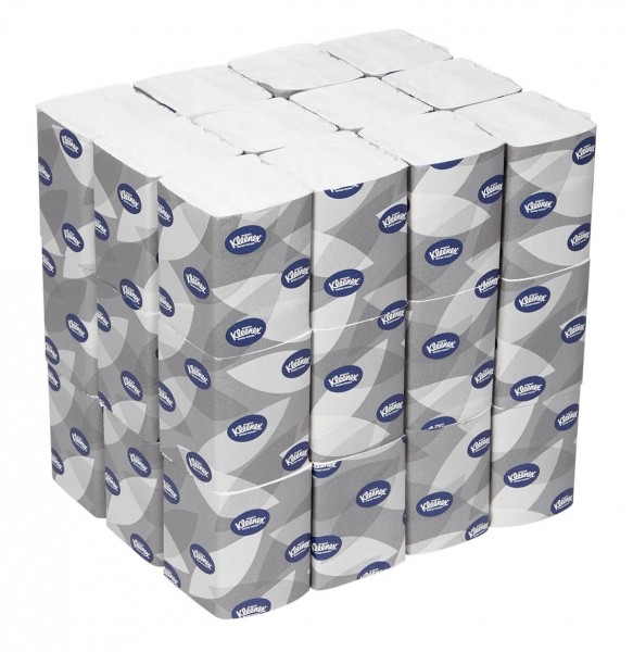 8409 Туалетная бумага Kleenex Ultra, 36 пач. х 200 л, 18.6 × 12.5 см, двухслойная, белая, 34 г/м²