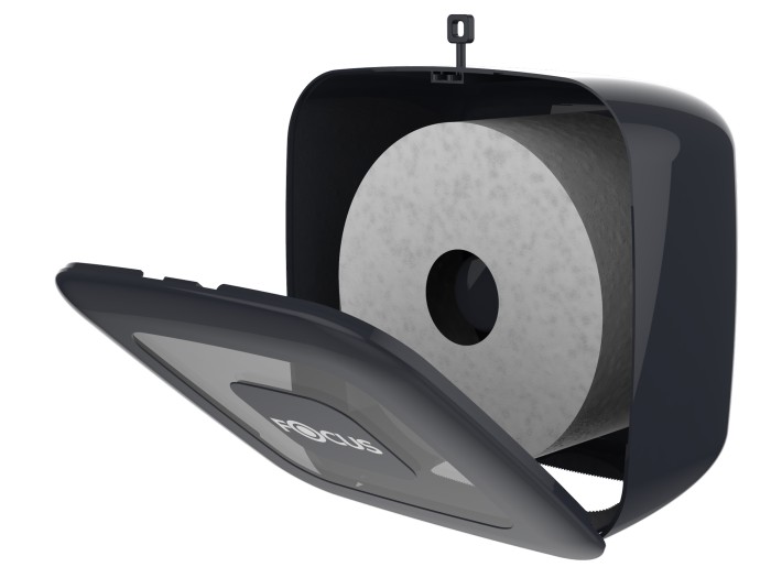 8076285 Диспенсер Focus Mini Jumbo  для туалетной бумаги в средних рулонах, угольный