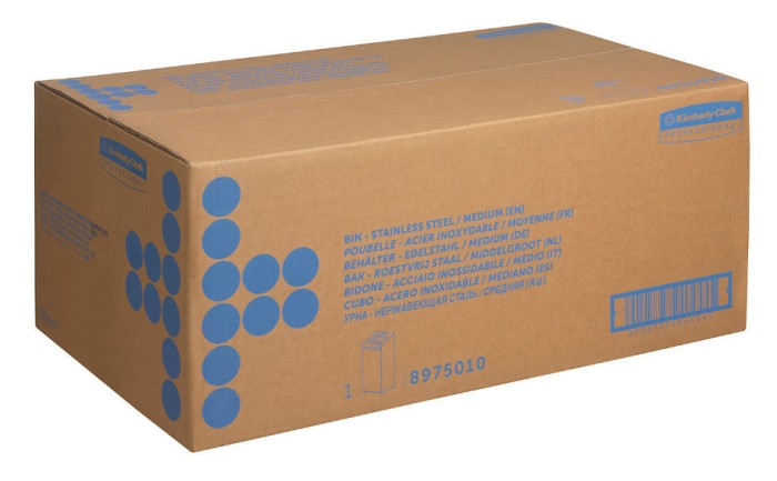 8975 Мусорное ведро Kimberly-Clark, 43 л, стальное 2 мм
