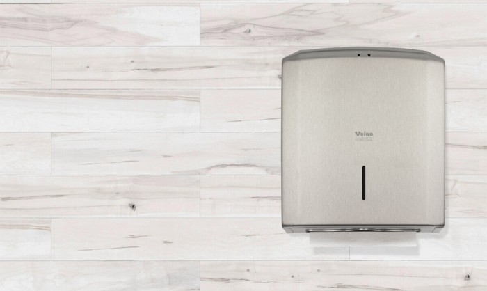 Диспенсер для бумажных полотенец в пачках Veiro Professional Prima Steel