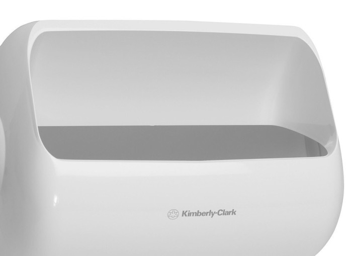 6993 Мусорное ведро Kimberly-Clark Aquarius, 43 л, пластиковое белое