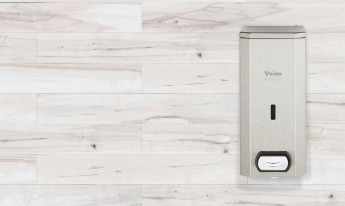 Диспенсер для наливного жидкого мыла Veiro Professional Savona Steel