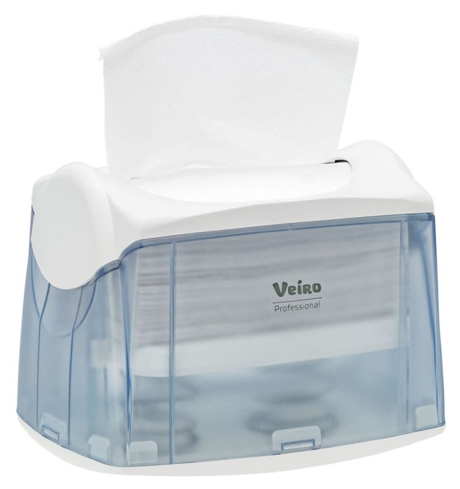 Диспенсер для настольных салфеток V-сложения Veiro Professional EasyNap Midi
