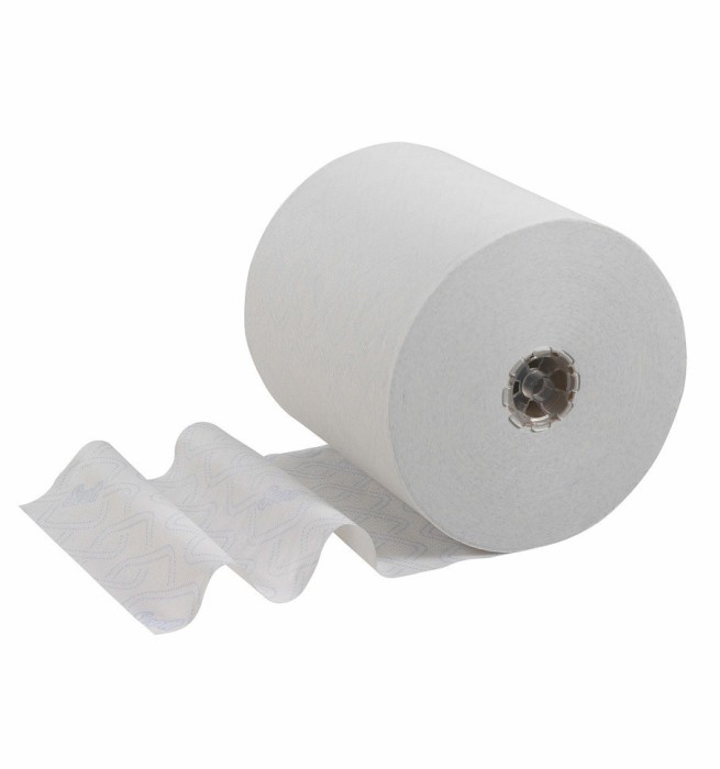 6622 Бумажные полотенца Scott Control, 6 рул. x 300 м, однослойные, белые