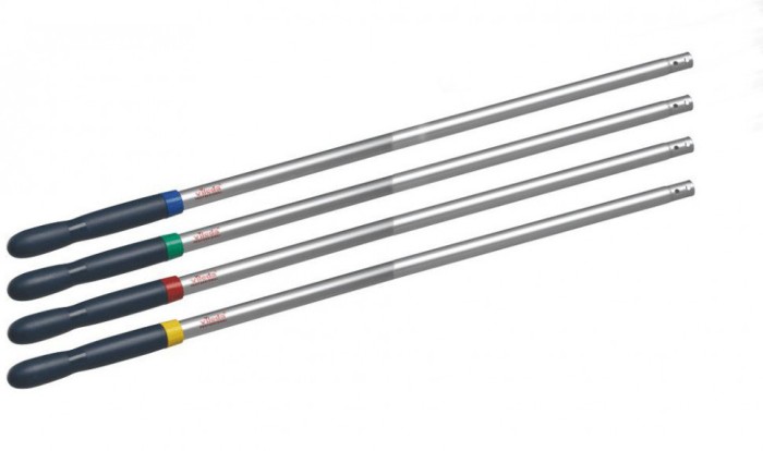 512413 Ручка алюминиевая с цветовой кодировкой 150 см для держателей и сгонов Vileda Professional