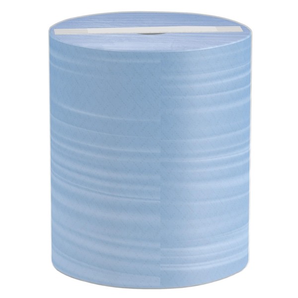 WIPE2 Протирочная бумага Veiro Professional Lite, 2 рул. х 350 м, 35 × 33 см, двухслойная, синяя, 36 г/м²