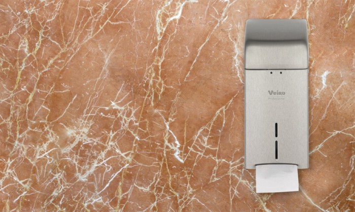 Диспенсер для туалетной бумаги в пачках Veiro Professional L-One Steel