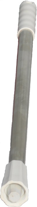 7507421 DI Алюминиевая  ручка, 650 мм, белая