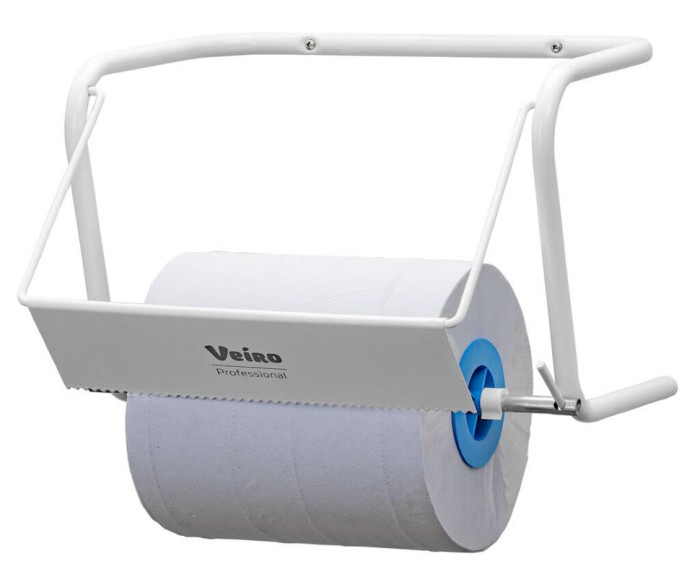 Диспенсер настенный для протирочных материалов в рулонах Veiro Professional WipWall, 2 шт