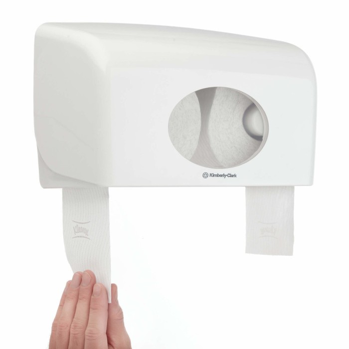 8441 Туалетная бумага Kleenex, 36 рул. х 72 м, 12 × 9.5 см, двухслойная, белая, 32 г/м²