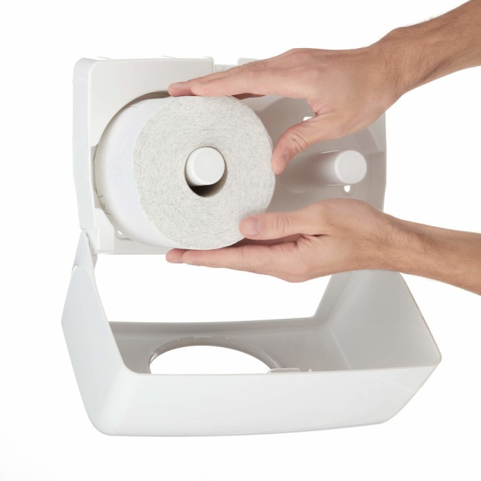 8441 Туалетная бумага Kleenex, 36 рул. х 72 м, 12 × 9.5 см, двухслойная, белая, 32 г/м²