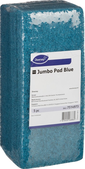 7514973 TASKI JumboPad Ручной пэд, синий, 5 шт