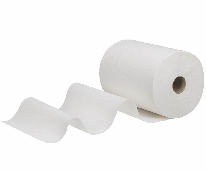 6657 Бумажные полотенца Scott Slimroll, 6 рул. x 165 м, однослойные, белые, 30 г/м²