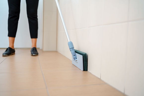 114908 Пад ручной Суперпад Vileda Professional зеленый, средней жестокости, 26 x 12 см, 5 шт