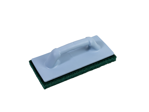 114908 Пад ручной Суперпад Vileda Professional зеленый, средней жестокости, 26 x 12 см, 5 шт