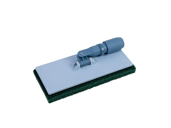 114908 Пад ручной Суперпад Vileda Professional зеленый, средней жестокости, 26 x 12 см, 5 шт