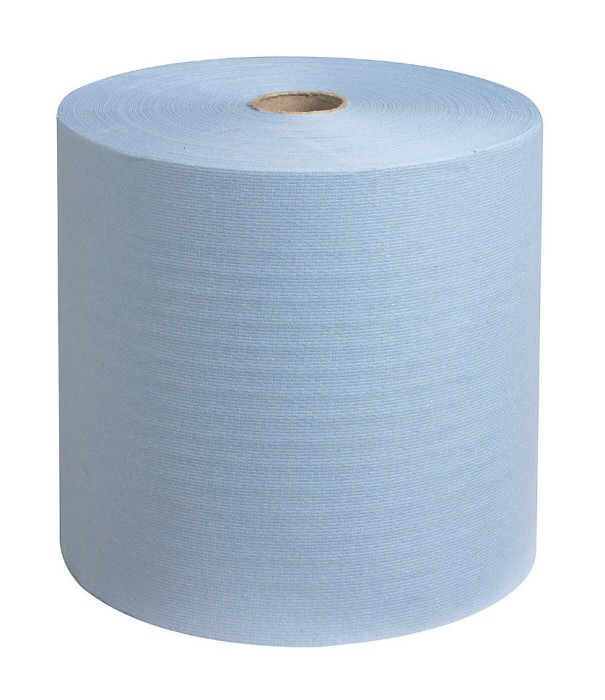 6668 Бумажные полотенца Scott Xtra, 6 рул. x 304 м, однослойные, голубые, 30 г/м²
