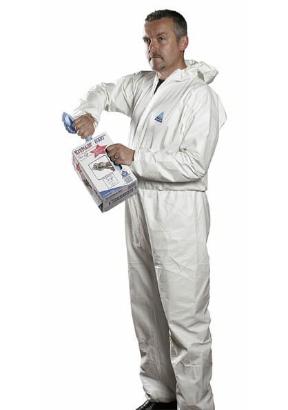 8380 Нетканый протирочный материал WypAll X60, 1 кор. х 150 л, 42 × 24.5 см, голубой, 67,2 г/м²