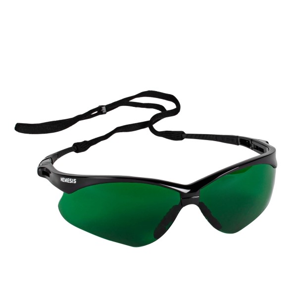 25692 Защитные сварочные очки KleenGuard V30 Nemesis зеленые, ИК/УФ 3.0, 12 шт